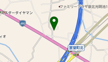 メナード化粧品 いずみラフレシール代行店の地図画像