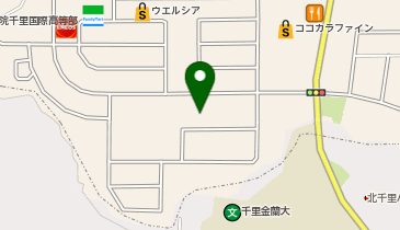 箕面こどもの森学園の地図画像