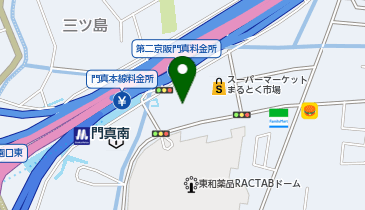 ドラッグストアーアカカベ門真三ツ島店の地図画像
