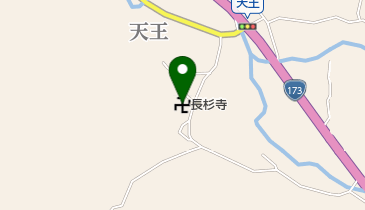 長杉寺の地図画像