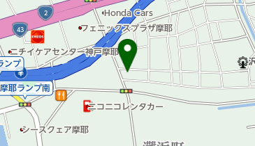 扇交通株式会社の地図画像