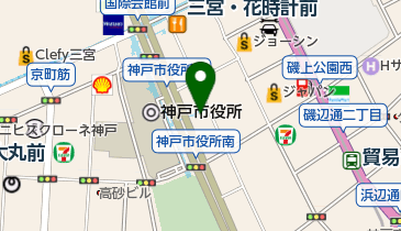 三宮研修センターの地図画像