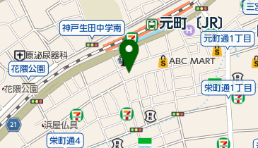 爽快館の地図画像