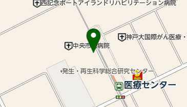 日本調剤ポートアイランド薬局の地図画像