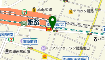 寿司魚路の地図画像