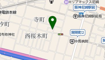 介護センター咲くやの地図画像