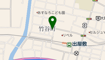 竹谷ランドリーの地図画像