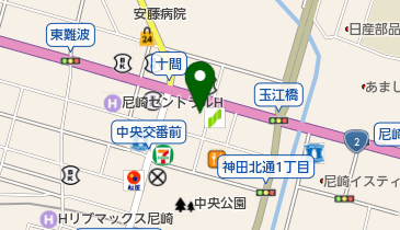 株式会社ホットスタッフ尼崎の地図画像