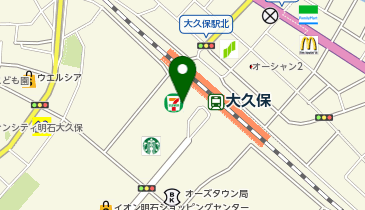 クックデリ御膳大久保店の地図画像