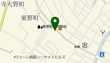 円橋動物病院の地図画像