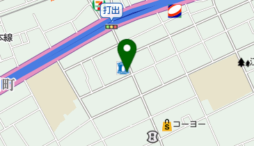 おしゃれ洗濯じゃぶじゃぶ打出店の地図画像