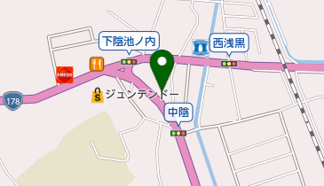 講談社フェーマススクールズこどものアトリエ・ばら園の地図画像