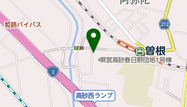 神和電気曽根店の地図画像