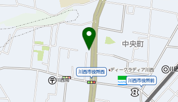 ジョニーのからあげ川西店の地図画像