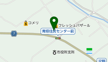 明治屋薬局 青垣店の地図画像