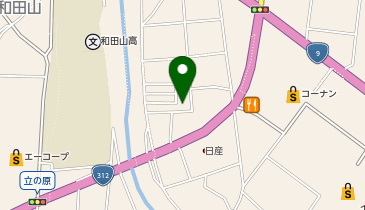 創価学会和田山会館の地図画像