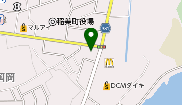 美容室sanの地図画像