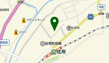 やすらぎの家さようの地図画像