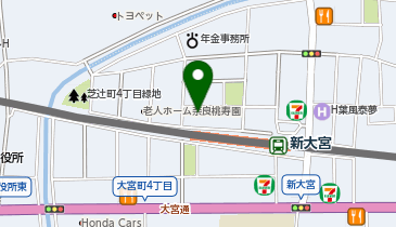 奈良レディースカイロの地図画像