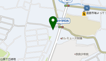 おしくま動物病院の地図画像