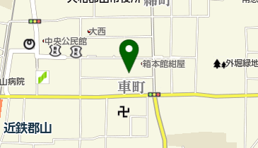 よこの貸衣裳の地図画像