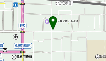 橿原市立 八木札の辻交流館の地図画像