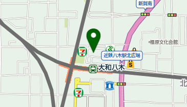 ECC外語学院八木校の地図画像