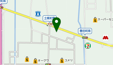 ハローズの地図画像