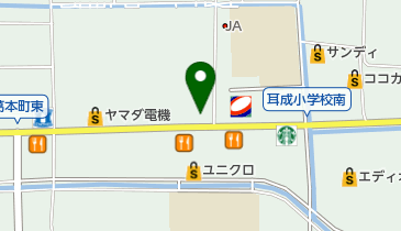 CUTTAILの地図画像