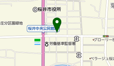 とうげ整骨院の地図画像