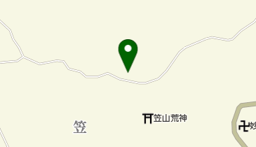 笠そば処の地図画像