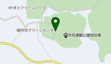 御所市立市民運動公園の地図画像