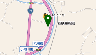 リッケンスポーツクラブ生駒の地図画像