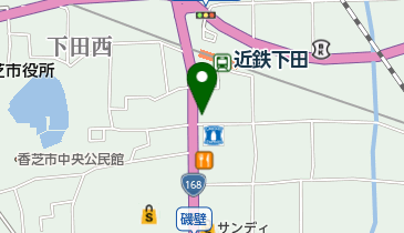 かく川の地図画像