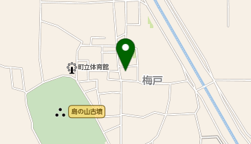 川西町立 西人権文化センターの地図画像