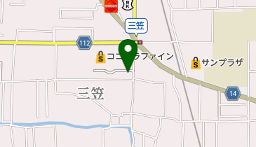 酒のあべたやの地図画像