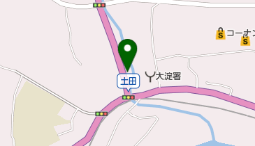 竹中モータースの地図画像