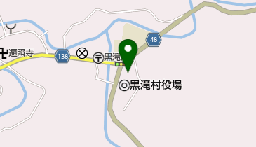 黒滝村商工会の地図画像