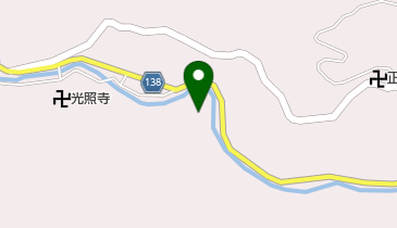 東部消防分団拠点施設の地図画像