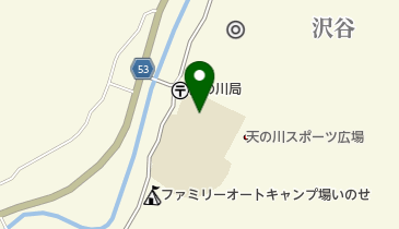 天川村立 天川小学校の地図画像