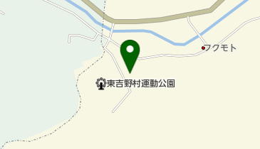 東吉野村運動公園体育館の地図画像