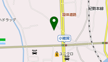 ミノスケ国体道路本部店の地図画像