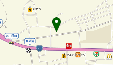 なぎの家恵友の地図画像