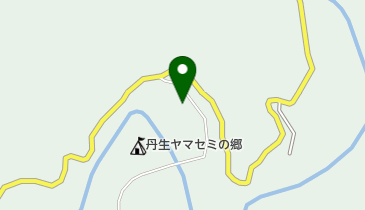 丹生ヤマセミの郷温泉館の地図画像