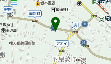 藤屋化粧品店の地図画像