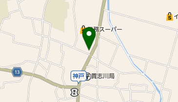 クリーニングショップ仕事人の地図画像