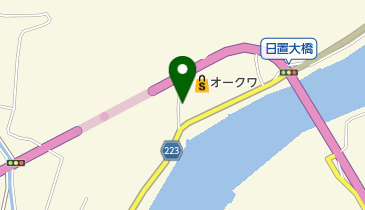 センス理容所の地図画像