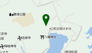 天祖光教勝浦教会の地図画像