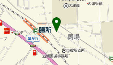 理容サザン膳所店の地図画像