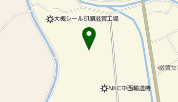 天野エンザイム株式会社滋賀工場の地図画像